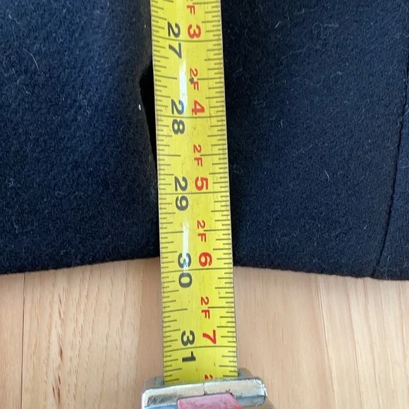 Zara Women’s Black Manteco Wool Bomber Zip Up Coat ZW Collection Medium NWT - Picture 13 of 14